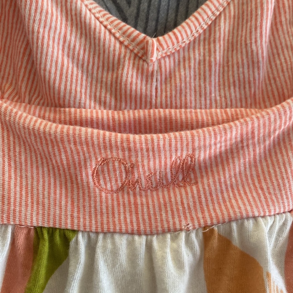 Pastel Geometric Pattern Spaghetti Strap Dress - image 6